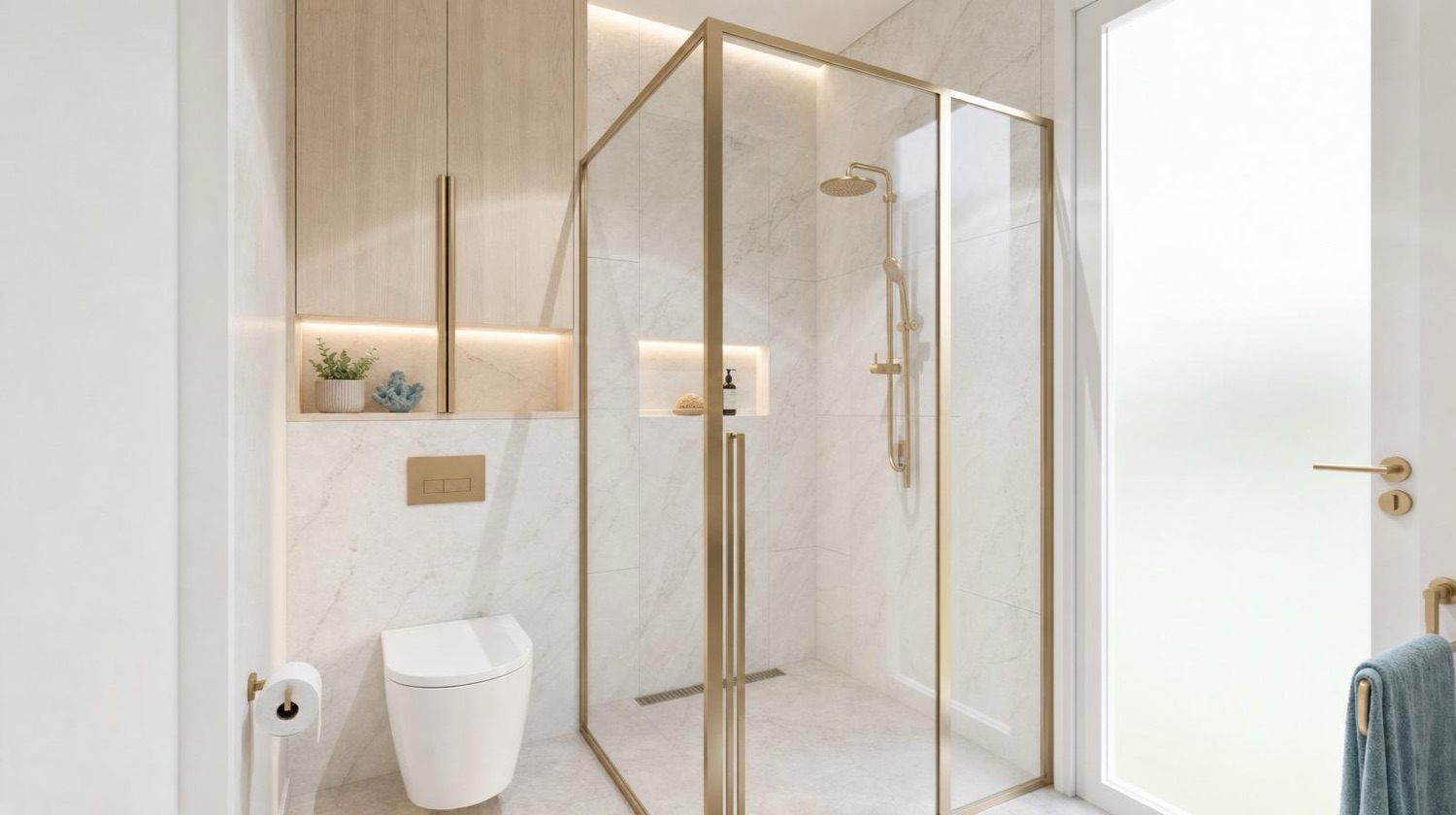NOMI Kin Coastal Luxe Bathroom — detail