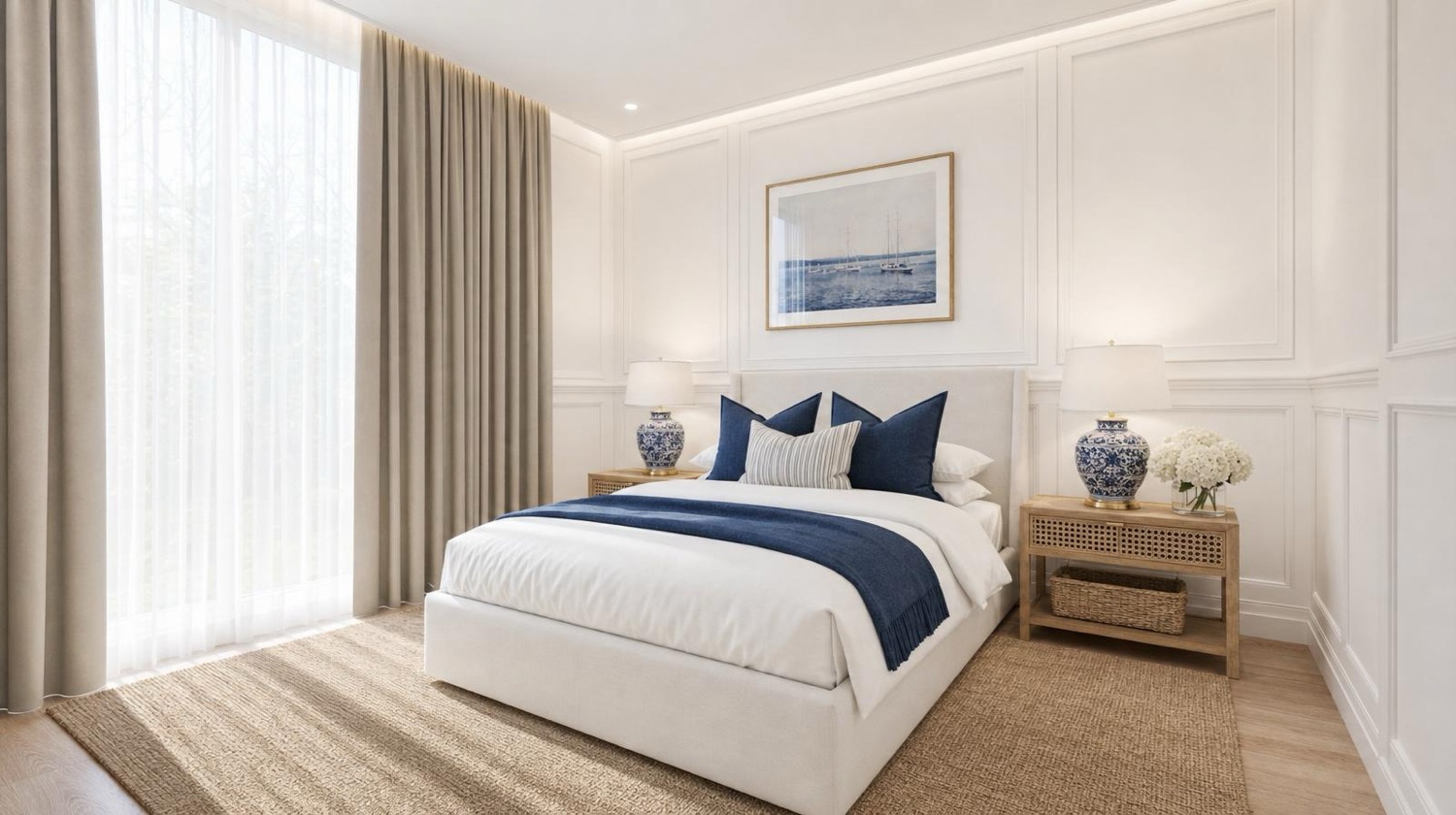 NOMI Kin Hamptons Bedroom