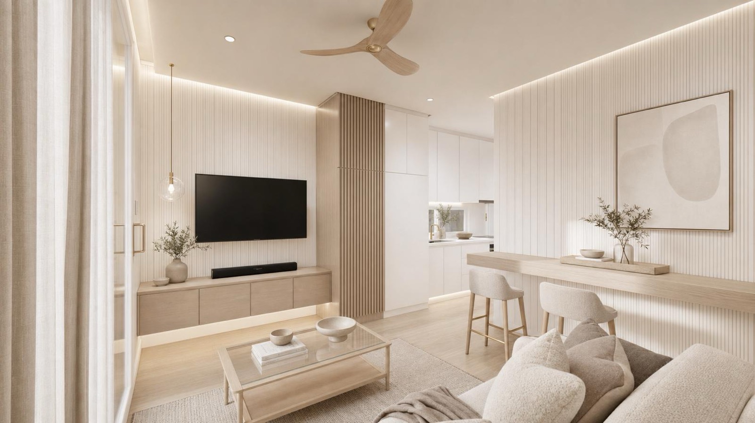 NOMI Kin Elegant Minimalist Kitchen